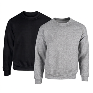 Sweat-shirt technique décontracté surdimensionné personnalisable pour homme, en tissu épais, avec fermeture éclair, marque privée, vente en gros - Product Image 1