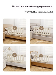 Barrière de sécurité portable simple face anti-chute pour lit bébé, barrière de protection pour enfants, parc de jeu, protection de lit pour bébé dans la chambre - Product Image 4