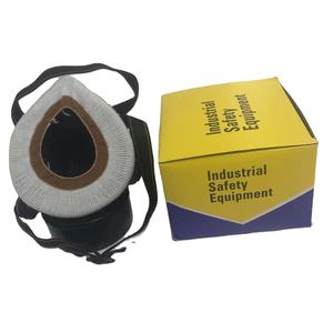 Modernes Design Anti-Schädliches <span class=keywords><strong>Gas</strong></span> Anti-Staub-Spray Chemische Gasmaske Doppelpatronen-Atemschutz maske mit Schutzbrille - Product Image 4