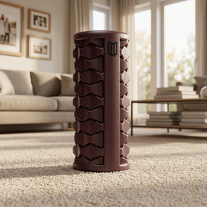 Rouleau de massage en mousse EVA ferme, manuel, durable, motif uni, pour l'entraînement physique - Product Image 1
