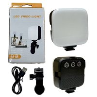 5500K Mini caméra portable éclairage vidéo en direct lumières Clip Flash remplissage vidéo conférence Photo Ringlight photographie lampe