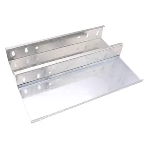 Professional factory Hot selling SS304 Electric Channel Cable Tray 100*50mm carbon steel cable trunking