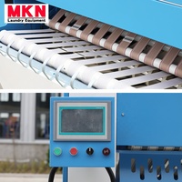 Plieuse d'équipement de blanchisserie industrielle d'installation facile de marque de MKN 3300mm maximum pour le drap de lit