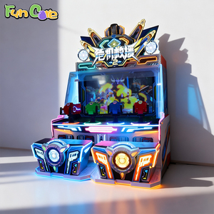 Công viên giải trí 6 trong 1 Đồng xu Mô phỏng trò chơi bắn súng máy cho cha mẹ và trẻ em Arcade nước bắn súng Trò chơi giao diện điều khiển - Product Image 4