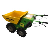 KONSTANT Mini Dumper e Pala Gommata per Costruzioni Agricole, Best Seller Popolare, 1000W, Batteria 48V, 8 piedi cubi. Trattore Agricolo da Giardino ad Alta Capacità