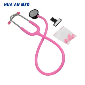 Hua an Med StainlessSteel Professional Medical Stethoscope Cardiology Pediatric Littman Classic2オリジナルデュアルヘッド聴診器