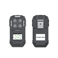 Détecteur de gaz portable multi-gaz 4-en-1 Safewill Wholesale IP65 ATEX haute précision, analyseur de CO, H2S, O2, détecteur de fuites de gaz combustibles
