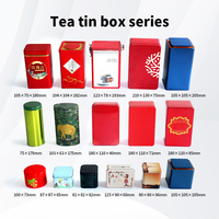 Emballage de boîte à thé personnalisé en gros, boîte en métal carrée pour grains de café 250g