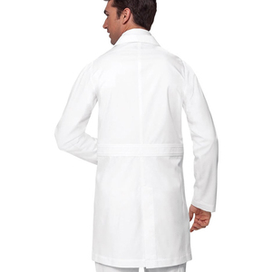 Camici <span class=keywords><strong>da</strong></span> laboratorio bianchi resistenti ai prodotti chimici delle donne bianche dell'oem di fabbricazione di alta qualità - Product Image 2