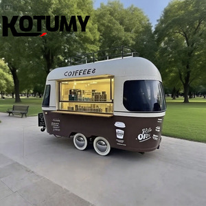 Cà Phê Cốc ăn uống Xe kem thương mại ăn nhẹ xe bán hàng tự động kiosk trà sữa đồ uống thực phẩm đường phố gian hàng xe hơi - Product Image 4