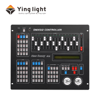 Console DMX professionnelle Sunny 512, 512 canaux opto-isolés, 16 faders, 48 scènes, 1600 pas pour événements scéniques et mariages