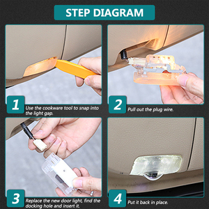 Para Lexus ES GS GX IS <span class=keywords><strong>LS</strong></span> LX 460 RC 300 350 300H 330 400 RX 270 350 <span class=keywords><strong>450H</strong></span> RC Led Car Door Welcome Lamp Logo Proyector láser Luces - Product Image 6