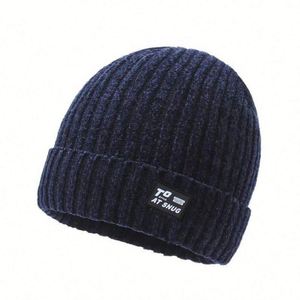 Wholesale Unisex Soft Winter <b>Hat</b> Cap Custom Logo Acrylic Knitted Cuffed Beanie <b>Hats</b> - Product Image 1