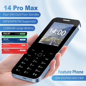 โทรศัพท์มือถือ MKTEL 14 PRO MAX รองรับซิมการ์ด 4 ซิมพร้อมใช้งาน หน้าจอ 2.4 นิ้ว แบตเตอรี่ใช้งานได้นาน รองรับ MP3 MP4 วิทยุ FM เหมาะสำหรับผู้สูงอายุ - Product Image 2