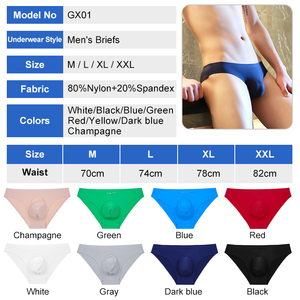 Fabricante Chino de Ropa Interior Masculina, Calzoncillos de Seda de Hielo, Ropa Interior sin Costuras para Hombre, Calzoncillos Transpirables y Cómodos para la Piel - Product Image 3