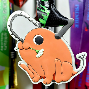 Médaille personnalisée en alliage de zinc plaqué émail souple 3D avec logo sur mesure pour collectionneurs d'anime et événements <span class=keywords><strong>manga</strong></span> - Vente en gros - Product Image 2