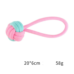 Toptan yeni tasarım özel pamuk dayanıklı halat köpek çiğnemek Set Pet oyuncak - Product Image 6