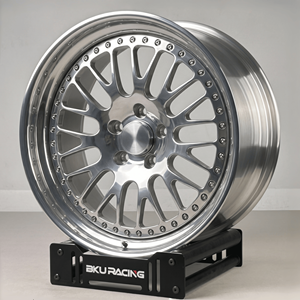 Jantes forgées BKU en <span class=keywords><strong>2</strong></span> parties 5x114.3, 19, 20, 21 pouces, jantes en alliage pour Nissan GTR R34 R35 Toyota Supra A80 A90 <span class=keywords><strong>Ford</strong></span> <span class=keywords><strong>Mustang</strong></span> <span class=keywords><strong>Cobra</strong></span> - Product Image 4