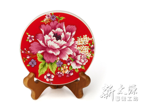 Posavasos Redondo de Cerámica Personalizado Shin Tai Yuan, Impresión por Transferencia de Agua, Lavable y Duradero para Uso en Vajilla - Product Image 3