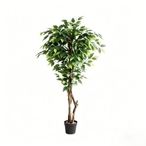 <b>Plastic</b> Eco-Friendly Evergreen Decorative Flower-Durable UV Resistant Home Decor for Thanksgiving Christmas Wedding banyan <b>tree</b> - Product Image 1