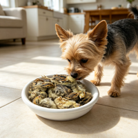 Gefriergetrocknete Ganze Wachteln mit Federn Hunde-Leckerli Katzen-Snack Proteinreiches Tierfutter für Kleine Mittlere Große Hunde Katzen