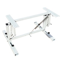 Base de table de dinette AMBITON pour camping-car, pieds de table pliants réglables, pieds de bureau relevables pour camping-car, bateau, yacht