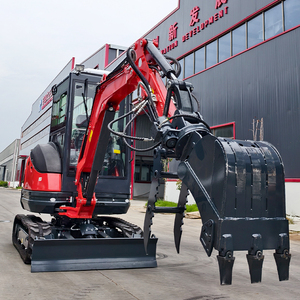 รถขุดขนาดเล็กแบบตีนตะขาบราคาประหยัด พร้อมมอเตอร์และปั๊มไฮดรอลิก Eaton สำหรับงานสวนกลางแจ้ง - Product Image 1