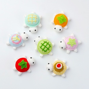 Adorables Muñecos de Tortuga Amigurumi Tejidos a Crochet, Diseño Colorido, Decoración Minimalista para el Hogar, Regalo para Niños/Adolescentes, Ramadán, Bodas - Product Image 1