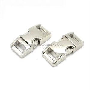 Fibbia a Sgancio Laterale in Metallo 3/8"(10mm) Argento, Oro Rosa per Braccialetti in Paracord, Collari per Cani e Gatti, Accessori per Zaini - Product Image 5