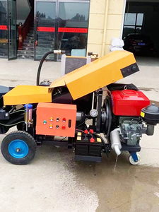 Mini <span class=keywords><strong>pompe</strong></span> à béton diesel sur remorque, haute efficacité, 18 m/h, portée verticale de 240 m, garantie de 2 ans, équipement de construction - Product Image 3