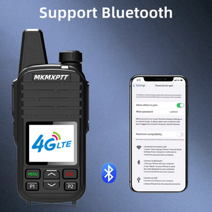Mkmxptt zello 4gpoc mạng phát thanh 5000km toàn cầu Walkie Talkie với thẻ Sim Long Range Mạng công cộng hai cách phát thanh vô tuyến di động - Product Image 4