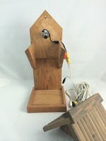 Mangeoire à oiseaux en bois FSC de nouvelle conception avec caméra (caméra NON incluse)