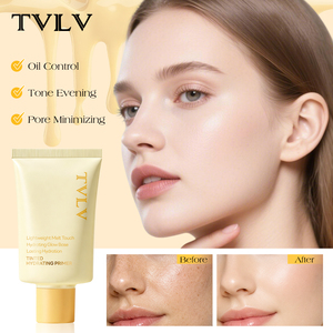 <span class=keywords><strong>Base</strong></span> de Maquillage Hydratante Matifiante Longue Durée Effet Flou Contrôle du Sébum et Pores Visiblement Réduits Marque Privée - Product Image 5