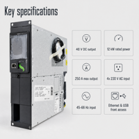 Unité de distribution d'alimentation intelligente (PDU) avec 8 prises AC 16A 32A IP54 WiFi industrielle