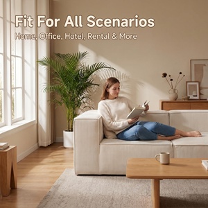 Sofá Modular Minimalista Comprimido, Sofá sin Marco de Tela de Pana, Sofá de Sala de Estar Combinable Empacado al Vacío - Product Image 2