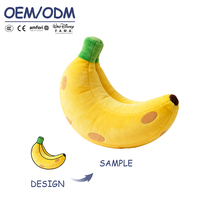 Oreiller de canapé en peluche mignon en peluche sur mesure oreiller de pomme pêche jouet en peluche de fruits drôles