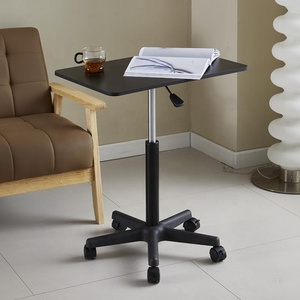 Pulleys Move <strong>Small</strong> Table Can Be Raised and Lowered <strong>Small</strong> Bed Standing <strong>Work</strong> Table Side Table Laptop Office <strong>Desk</strong> - Product Image 1