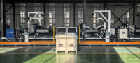 Robot de soudage pour l'industrie des structures en acier - Construction métallique lourde