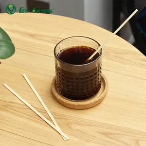 Customized Food Grade Disposable Wooden Coffee Stirrers