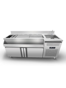 Thiết bị quầy <span class=keywords><strong>bar</strong></span> thương mại, bàn làm việc bằng thép không gỉ, quầy <span class=keywords><strong>bar</strong></span> bằng thép không gỉ, trạm pha chế cocktail bằng thép không gỉ - Product Image 4