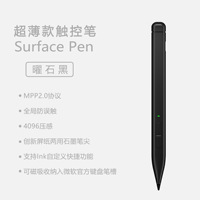 Pena Stylus Aktif Super Tipis untuk Surface Pro X 8 9 10 12 Terbuat dari Logam Tahan Lama, Akses Menulis Sentuh