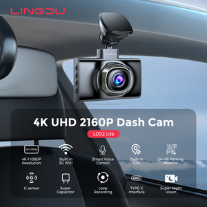 Cámara de Coche Doble LINGDU LD02 <span class=keywords><strong>Lite</strong></span> 4K+1080P con Pantalla IPS de 3 Pulgadas, WIFI 5G Integrado, GPS y Control por Voz - Product Image 2