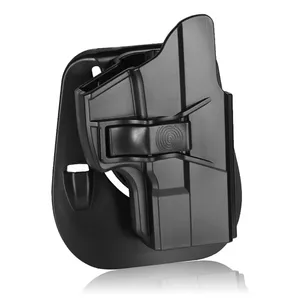 Étui tactique pour ceinture G2 G2C G3 <span class=keywords><strong>G3C</strong></span>, sac de chasse tactique à dégagement rapide, étui en polymère, pochette pour chargeur - Product Image 4