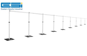 Support d'affichage portable pour stand d'exposition certifié TUV ESI, système de <span class=keywords><strong>fond</strong></span> de scène pour salon professionnel, cadre en aluminium pour mariage - Product Image 4