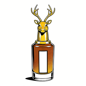 Parfum pour femme Luxurious Modern Floral Elk, eau de parfum, vaporisateur longue durée, parfum corporel, usage quotidien, parfum tête d'elk animal - Product Image 1