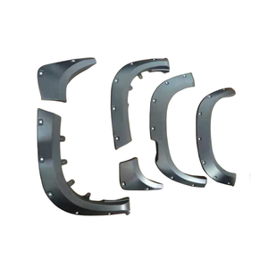 Nouveau <span class=keywords><strong>Design</strong></span> <span class=keywords><strong>ABC</strong></span> plastique Auto pièces de carrosserie couvercle de garde-boue de roue latérale pour Triton L200 2019 + fusées d'aile - Product Image 1
