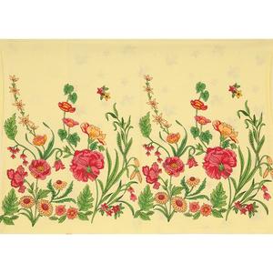 HEAVENBIRDS Parure de lit plate imprimée jaune avec 2 taies d'oreiller incluses, en coton, 300 fils, écologique, toutes saisons - Product Image 3