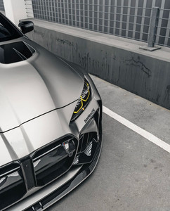 Kit carrosserie pour BMW <span class=keywords><strong>G82M4</strong></span>, mise à niveau <span class=keywords><strong>G82M4</strong></span>, style AD, fibre de carbone, pare-chocs, jupe latérale, diffuseur, spoiler, passage de roue, capot moteur - Product Image 4