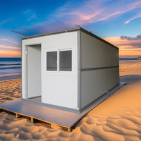 Maisons préfabriquées pliables et extensibles économiques, conteneurs de stockage pliables en béton préfabriqué, unités pliables, bureaux portables