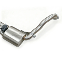 Sistem Knalpot Valvetronic Catback untuk Porsche Boxster Cayman S 987.2 3.4 2009-2012 Performa Muffler 1:1 Pemasangan Sempurna